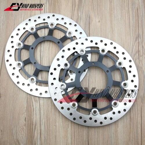Round Front Brake Disc Rotor For Honda CB1000R CB1000 R CB 1000R CB 1000 R 2008 2009 2010 2011 2012 2013 2014 2015 2016