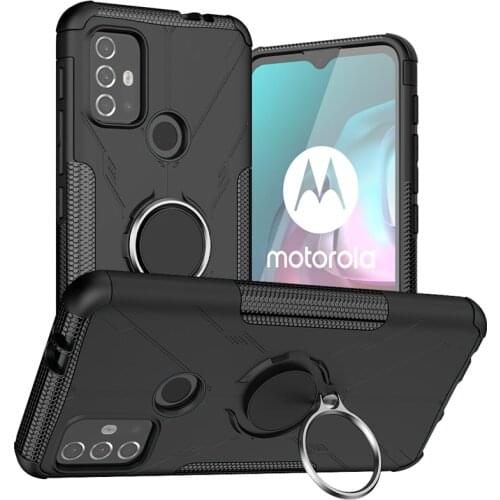 Full Cover For Motorola Moto G30 Case Armor PC Anti-knock Magnetic Suction Stand Bumper Back Case For Moto G30 Case For Moto G30