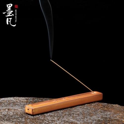 Embossed lotuses ships lying incense censer thickness sweet aroma of incense sandalwood incense fragrance