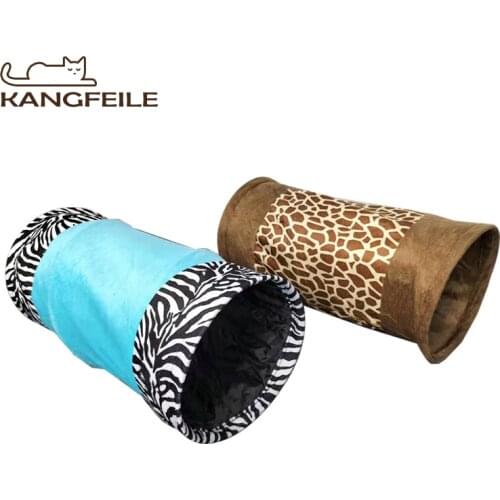 KANGFEILE Cat Tunnel Pet Tube Collapsible Play Toy Indoor Outdoor Kitty Puppy Toys for Puzzle Exercising Hiding Training D2339