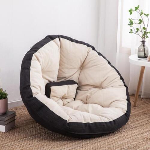 Comfortable lazy couch single bean bag recliner small apartment bedroom cute girl tatami living room sofa