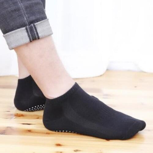1Pair Professional Yoga Socks for Men Women Cotton Anti-Slip Sport Socks Breathable Soccer Running Cycling Yoga Fitness Socks