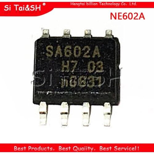 10pcs/lot NE602A SA602A NE602 SA602 SOP-8