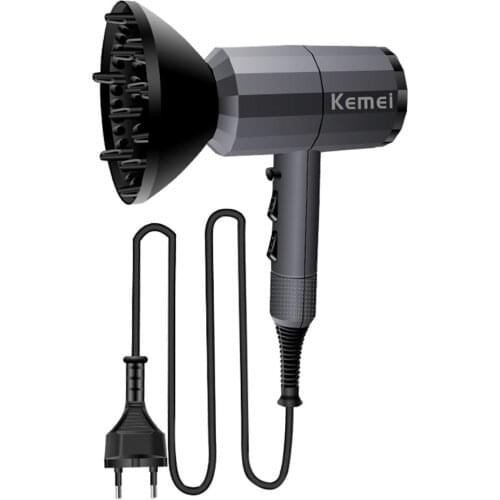 3500w Professional hair dryer blow hot cold air speed adjust with two Nozzles Salon Hair Styling Tool 220-240v Voltage EU plug