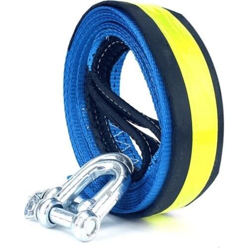 8 Ton 5 Meter Tow Rope For Truck Snatch Strap Off-road Towing Ropes Trailer Winch Cable Belt Car Traction