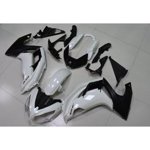Body Kits ER6F 2012 - 2016 White Black Fairing ER-6F 2012 Fairings ER-6F 2014