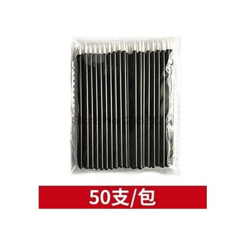 By dhl or ems 200sets 50pcs/set Disposable Eyeliner Brushes Makeup Eye Liner Brushes Liquid Wand Applicator Cosmetic Brushes new