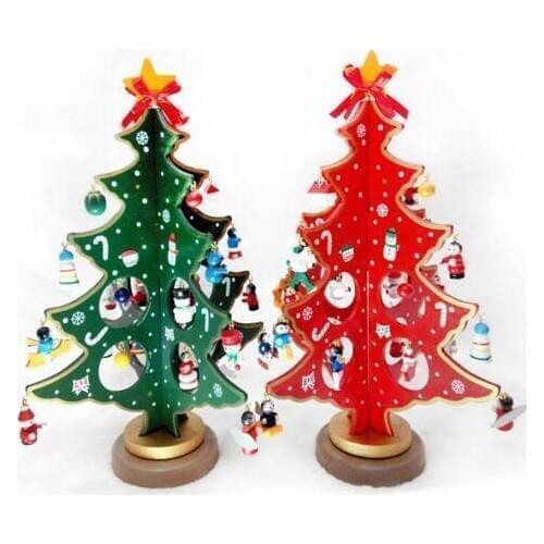 DIY Wooden Christmas tree,christmas decorations,Creative Christmas tree,Tabletop decoration