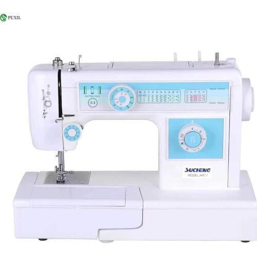 Home multi-function sewing machine, aluminum alloy movement double needle sewing machine