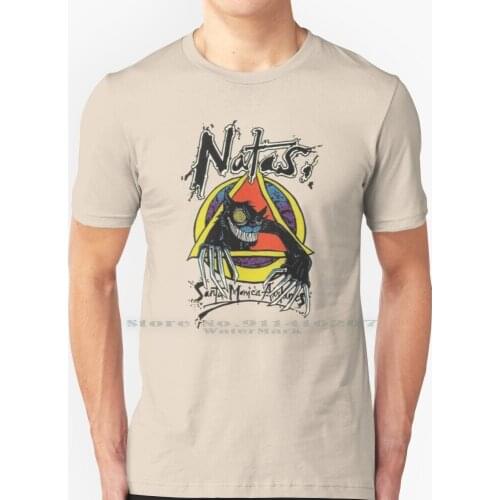 Natas Psycho Cat , Skateboard T Shirt Design. T Shirt 100% Pure Cotton Skateboarding Skate Skateboard Lance Mountain Tony Hawk