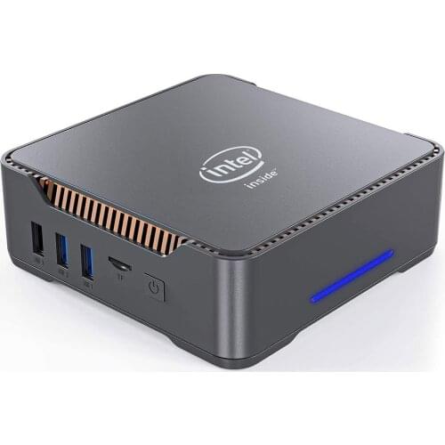 GK3V Mini PC Intel celeron J4125 Quad core 8GB RAM 128GB/256GB Windows 10 dual WIFI, 4K 60Hz WIN10 dual HDMI VGA Desktop PC HTPC