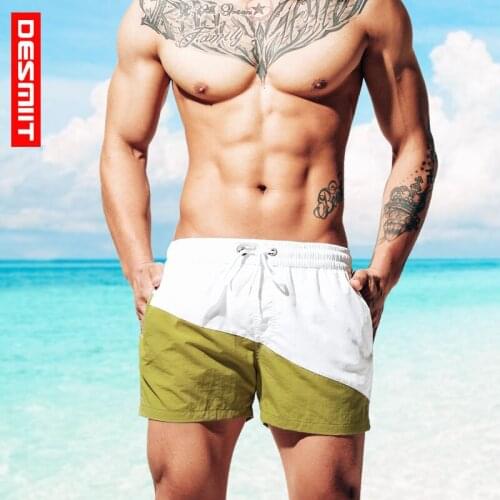 Desmiit Swimwear Men Board Shorts Summer New Mens Beach Shorts Quick Dry Surfing Boardshort Joggers Plus Size Swimsuit