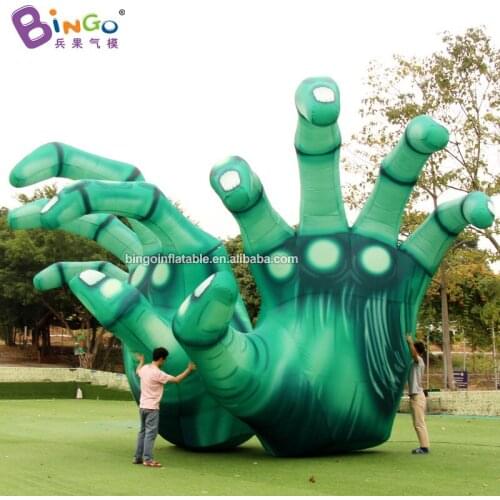 Customized Halloween inflatable skeleton Ghost hands 3M 4M Halloween party decoration