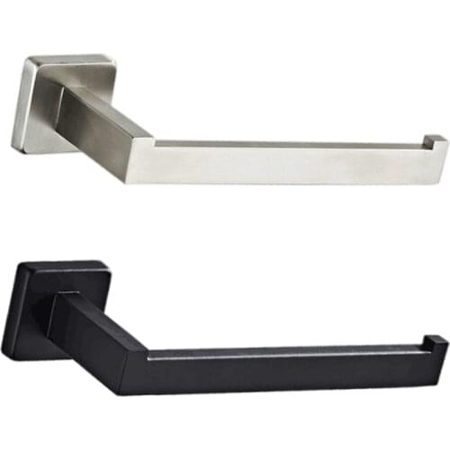 Stainless Steel Wall Mount Towel Rack Storage Shelf Tissue Paper Holder Hook for Home Offce Bathroom Kitchen Bedroom Hotel