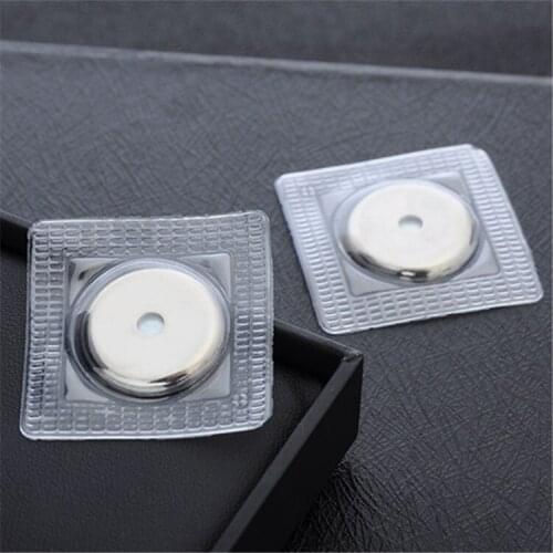 High quality PVC Invisible Hidden metal magnetic button for overcoat bag garment accessories scrapbooking DIY