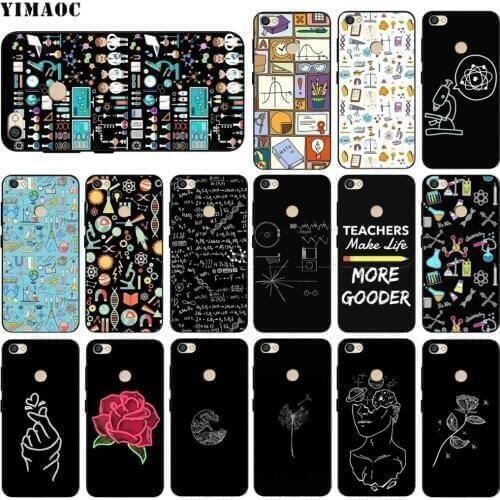 Science Studies Icon Case for Xiaomi Redmi MI Note MAX 3 6a 7 6 8 9 10 GO SE A1 A2 A3 Lite 8A F1 Pro
