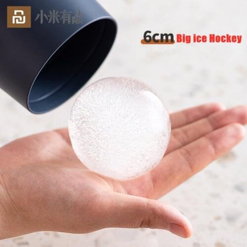 Silicone Ice Ball Moulds 6cm Spherical Ice Cube Maker Mold Kitchen Bar Whiskey Ice Maker Tools From Xiaomi Youpin product
