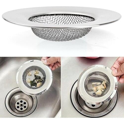 Steel Mesh Water Tank Filter Mesh Drain Anti-plug Net Kitchen Filter Residue For Bathtub Tank Screen Basin Q6U7