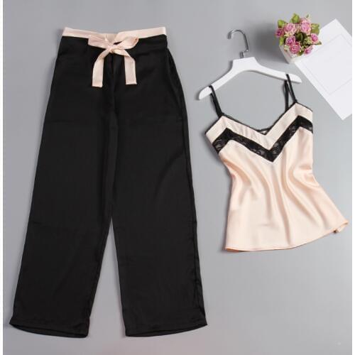 Tino Kino Women's Silk Pajamas