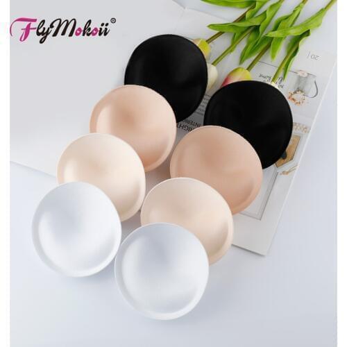 10 Pairs /Lot Women Intimate Accessories Thick Sponge Insert Breast Enhancer Push Up Sexy Foam Bikini Pad Bra Pad For Swimsuit