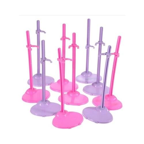 10pcs/lot hot selling Doll Stand Display Holder For Barbie Dolls/Monster High dolls