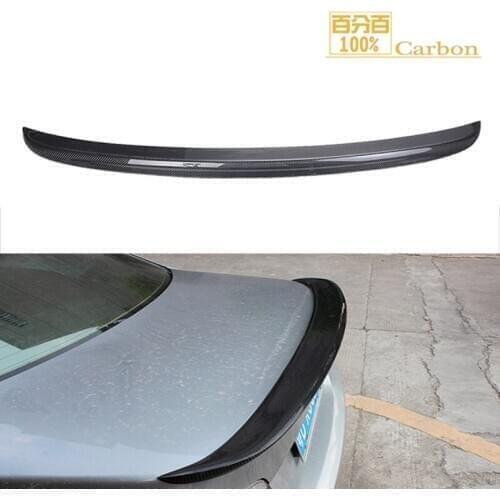 100% Carbon Store M5 Style Carbon Fiber Rear Spoiler For Old 5 Series E60 2006-2010 Trunk Lip Tail Wing