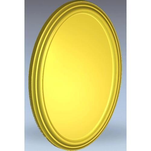 3d model relief for cnc in STL file Frame_36