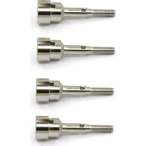4Pcs Metal Drive Shaft Cup Wheel Axle for Wltoys 104001 1/10 RC Car Upgrade Parts Accessories