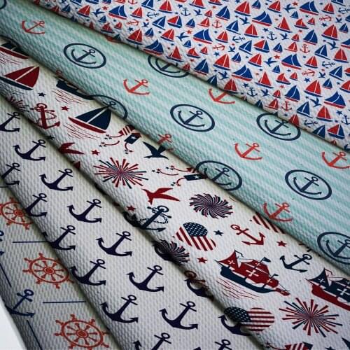 50*140cm Bullet Textured Liverpool Fabric Flower Printed DIY Tissue Kids Home Textile for Sewing Quilt Decoration Home