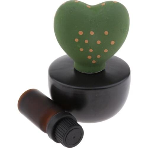 Home Office Aromatherapy Essential Oils Diffuser Car Air Freshener With 10ml Amber Refillable Empty Bottle