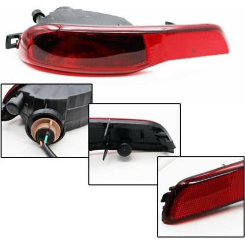 Car Right Rear Bumper Light Reflector Lamp For JEEP Cherokee 2014-2018 Accesorios Para Auto Red Car Rear Light