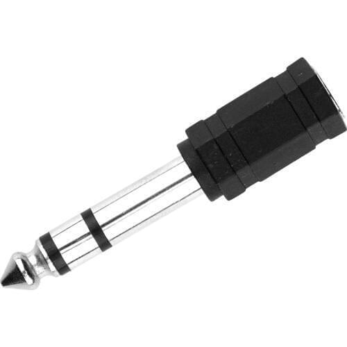 Free Shipping Studio flash sync cable connector 6.35-3.5 connector