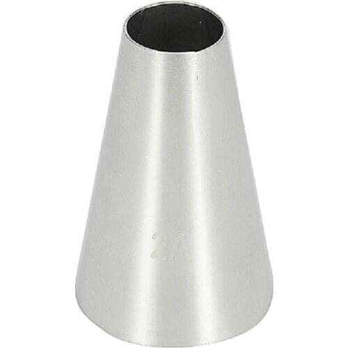 Free Shipping FDA High Quality Stainless Steel 304 Cake Decorating Medium Round Icing Nozzle #2A