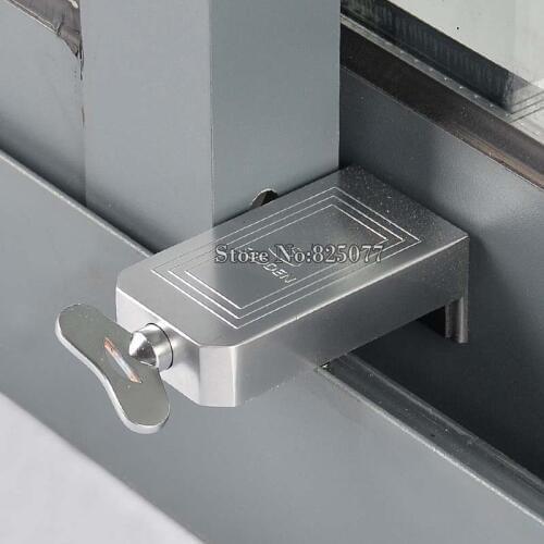 Free Shipping, Safe Lock For Sliding Window, Sliding Window Security Lock, Safety Window Locks to Protect Your Children KF761