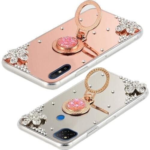 Case For Xiaomi Mi 10 10T 9T Pro A1 A2 Redmi 9AT 9A 9C 9 6A 7A 8A Note 8 8T 9 9S 7 6 5 Pro Glitter TPU Holder Phone Case Cover