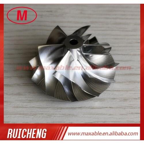 GT1249 786556-0002 6+6 blades 36.40/49.00mm high performance Billet/milling/aluminum 2618 compressor wheel for 783583-0004