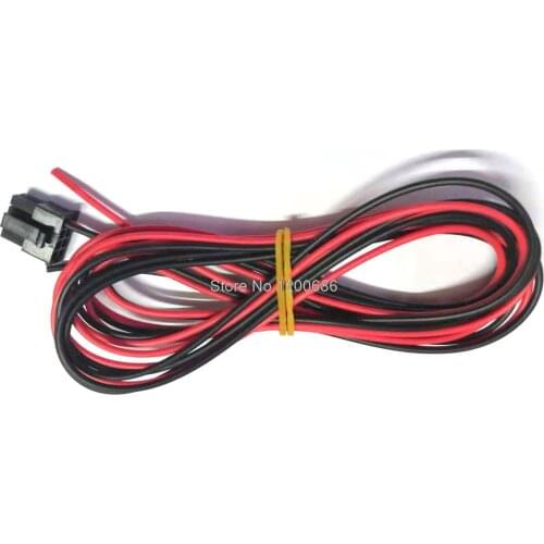 Custom wiring harness 2 meters of 2 conductor AWG 20 wire connected to a Molex 43025-0800 3.0MM