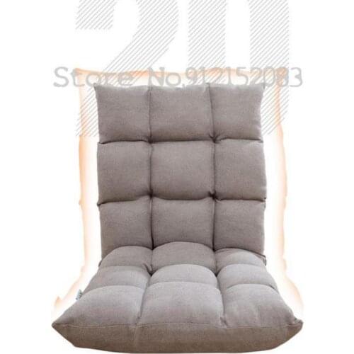 Lazy sofa tatami folding single small bay window stool dormitory bed computer backrest seat bedroom sofa