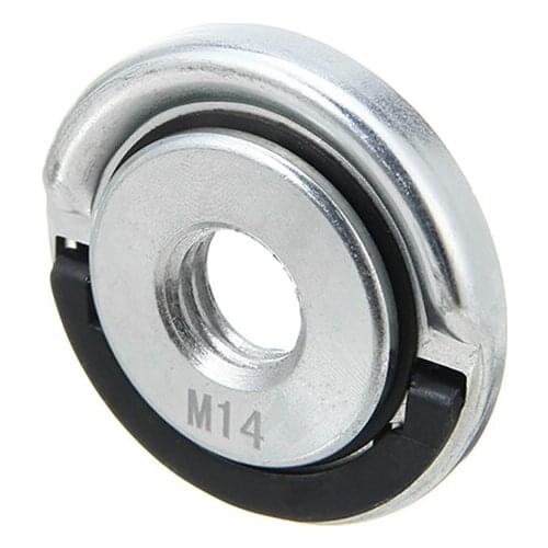 M14 Thread Flange Nut Angle Grinder Locking Clamp Replacement Quick Release Flange Nut Angle Grinder Tool Parts 50mm