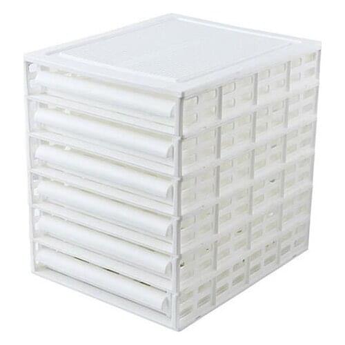 Layered Wardrobe Partition Storage Rack Drawer Foldable Cabinet Stackable Closet Organizer Interspace Shelf Clothes Organizer