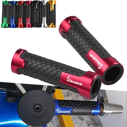 Motorcycle Aluminum Handle Grips CNC Racing Handlebar Grip For Vespa GT LT LX GTS GTV 300 250 125 200 Primavera Sprint 150