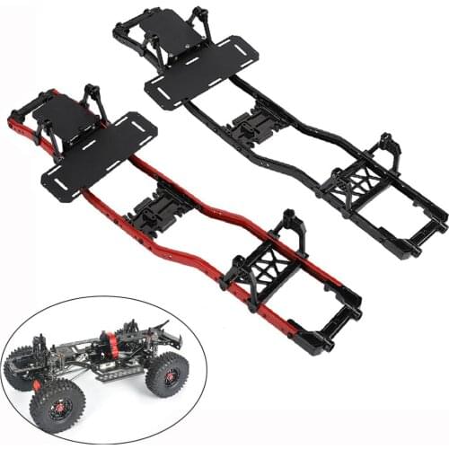 NEW Metal Chassis Frame Girder RC Cars Frame for 1:10 Axial SCX10 D90 90046 90047 Rock Crawler Parts with