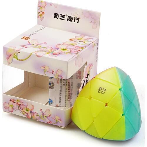 Qiyi 3x3 Cube 3x3x3 Rice Dumpling Cube 3 Layers Jelly Color Rice Dumpling Magic Cube Puzzle Toys For Children Kids Gift Toy