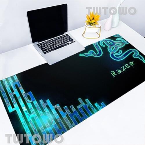 Computer Keyboard Razer Large Size Hot Sell Natural Rubber Anti-slip Cartoon Soft Office Decoration Home Keyboard Pad MousePad