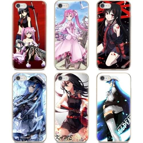For Samsung Galaxy A10 A40 A50 A70 A3 A5 A7 A9 A8 A6 Plus 2018 2015 2016 2017 Akame Ga Kill Girls Leone Silicone Phone Case