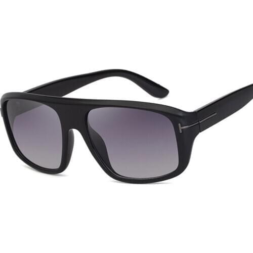 Veshion Square Goggle Sunglasses Men Women Fashion Shades UV400 Vintage Glasses