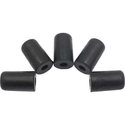 5 Pcs Cello Endpin Tip Protector Rubber Cello tail pin case Tip Cap Protector Non-Slip Mat For Cello Stringed Violin Parts
