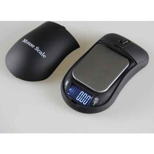 50pcs practical 300g 0.01g Portable Digital Scale Mouse Style mouse scale Jewelry Scale Precision digital scale SN559