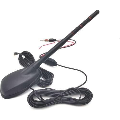 5 Meters Car FM/AM Radio Amplifier Antenna Roof Mount GPS Navigation Aerials