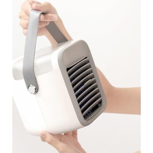 Home Air Humidifier 3-in-1 Air-conditioning Cooler/fan 2000mAh Portable Mini Air Cooler Cordless Air Conditioner Fan Atomizer